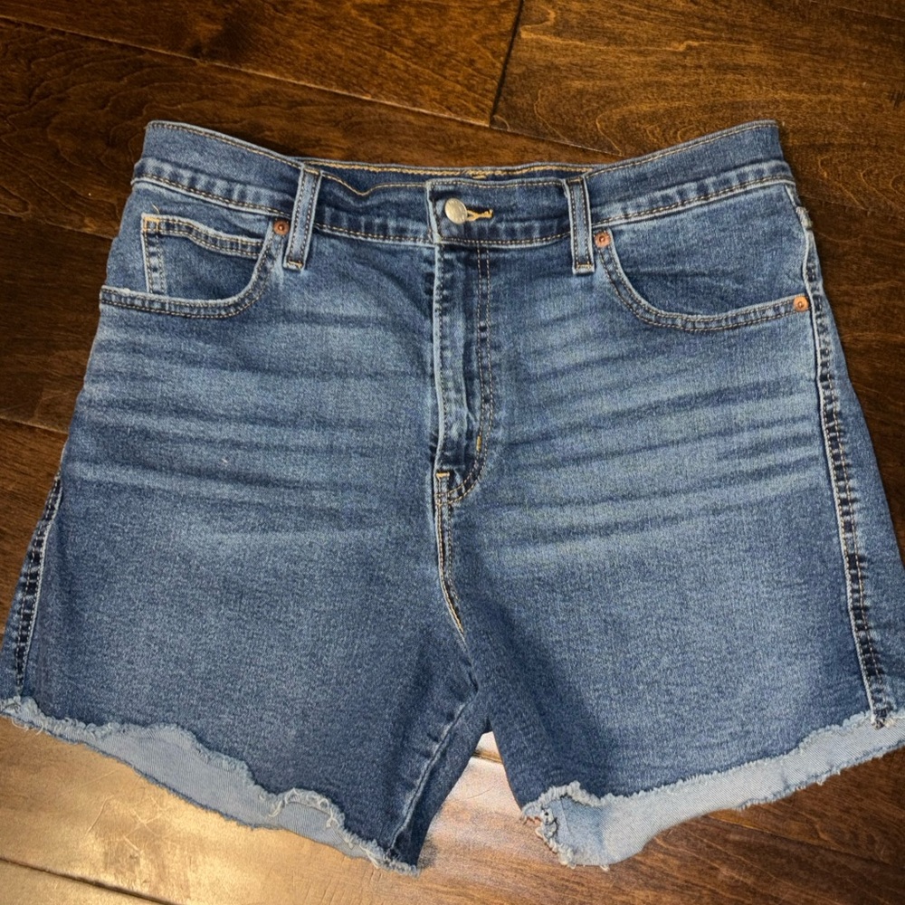 Lee Women's Classic Blue Jean Shorts